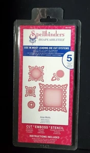 Spellbinders  - 5 piece - Shapeabilities Asian Motifs Die Set- S5-124 - Picture 1 of 2