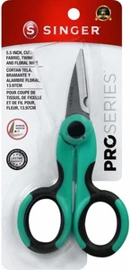 SINGER 00558 Forbici da 5-1/2 Pollici ProSeries Resistenti con Tacca di Alimentazione, Teal - Foto 1 di 7