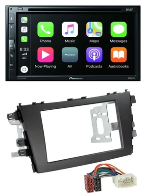 Pioneer DVD 2DIN MP3 DAB Bluetooth USB Autoradio für Suzuki Celerio LF ab 2014 - Bild 1 von 4