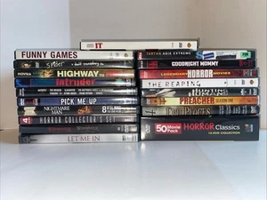 Horrorfilm DVD Sammlung Lot 20 DVD über 90 Filme Spider Hell Preacher It - Bild 1 von 9