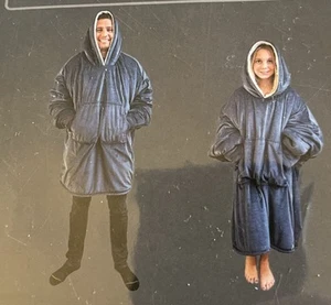 SLEPZON Blanket Hoodie | Oversized Wearable Blanket - Picture 1 of 5