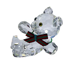 Swarovski Crystal Figurine, Kris Bear, Reclining (174957) 1.7" No Box - Picture 1 of 1