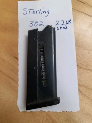 Sterling Arms 302 .22 LR 6 Rnd Factory Original Magazine clip 22  - Image 1 of 4