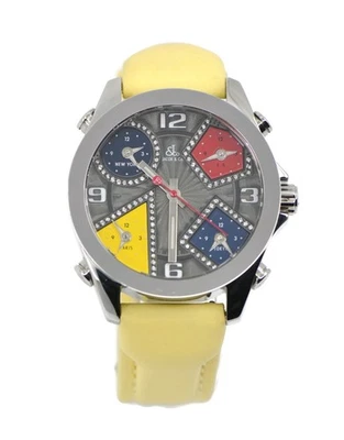 Jacob & Co Five Timezone Diamond Stainless Steel Watch JCM-58DA - Image 1 of 4