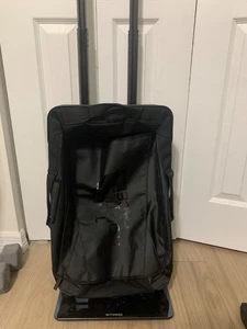 The North Face Base Camp Rolling Thunder 22" 40L Wheeled Luggage TNF Black NEW - Picture 1 of 8