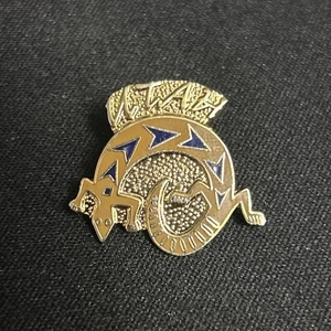 State of Utah Emaille Indianer Eidechse Souvenir Anstecknadel - Bild 1 von 3