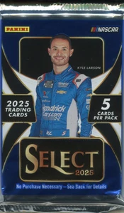 2025 Panini Select Racing Hobby Pack (5 Cards) - Picture 1 of 5