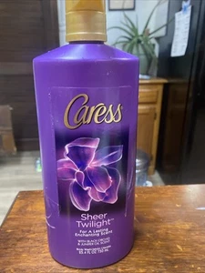 Caress Sheer Twilight Black Orchid & Wacholderöl Duft Duschgel 25,4 Oz. - Bild 1 von 2