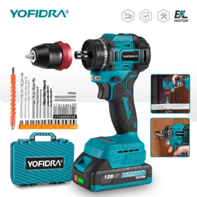 3 in 1 Akku-Schrauber Akkuschrauber Bürstenloser Bohrhammer mit 10mm Bohrfutter - Bild 1 von 4