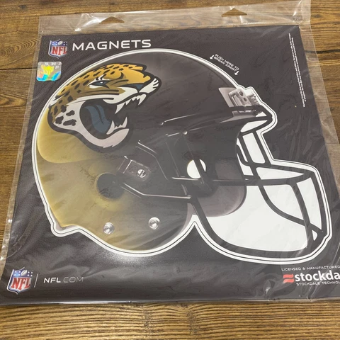 Jacksonville Jaguars Vinyl Team Magnet Helmet Decal Football Sport Car Truck 12 Cover