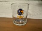 TIGER BEER Short Clear GLASS MALAYSIA World Acclaimed Design 3.25" tall Whisky