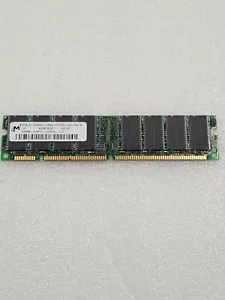 Vintage & New Micron 256MB DIMM 133 MHz SDRAM Memory MT8LSDT3264AG-133B2 - Picture 1 of 1