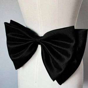 Vestido de novia con lazo de satén separado nudos vestidos de graduación extraíbles nudos de satén - Imagen 1 de 15