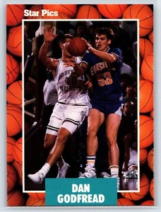 1990 Star Pics Dan Godfread Rookie Evansville Purple Aces RC #42 - Picture 1 of 2