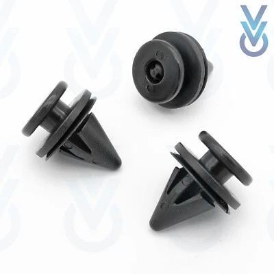 10x VVO® Clips de garniture interieur de hayon pour certains véhicules Renault - Photo 1/3