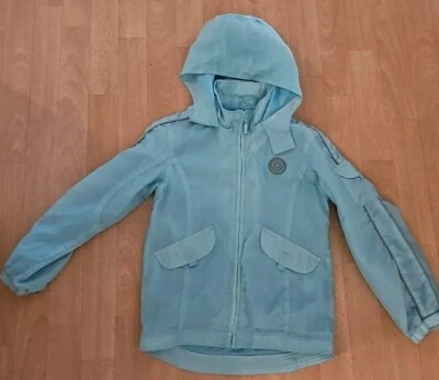 Mädchenjacke Dünn Türkis Mit Reißverschluss Ca 10-11 Jahre Für Frühling - Bild 1 von 4