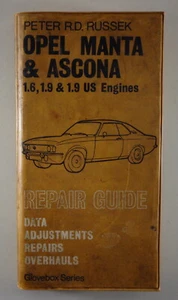 Manual De Reparación Opel Manta A + Ascona A 1.6 / 1.9 Litros De 1970 A 1975 - Imagen 1 de 1