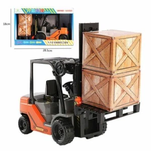 1:12 Forklift Truck Model Car Construction Vehicle Gift Toy Decoration - Picture 1 of 12