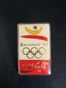 1992 Barcelona Olympics Coca Cola Collectible Pin (T) SP - Picture 1 of 2