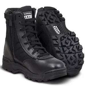 Original S.W.A.T 115201 Men's Classic 9" Side-Zip Tactical SWAT Boots Shoes - Picture 1 of 1