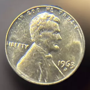 1963-D RD Lincoln Memorial Cent (Proof-Like) & DDO - Doubled Die Obverse. - Picture 1 of 15
