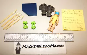 Fisher-Price Construx 586 Set Esplorazione Stellare Figure Jet Pods Piastra Ricambi - Foto 1 di 5
