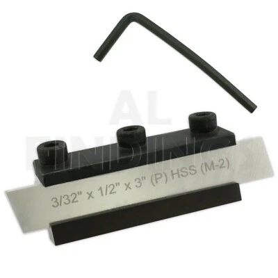 Porte-Outil De Détourage Pour Tour Type 10mm ShanK Lame HSS 3/32" x 1/2" x 3" - Photo 1/2