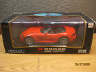 1/18 SCALE  2003 DODGE VIPER CONVERTIBLE IN red BY WELLY UPC#2522W