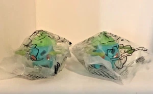 ZWEI Burger King Kinder Mahlzeit Pokemon Pikachu Bulbasaur Neu in OVP 2019 - Bild 1 von 2