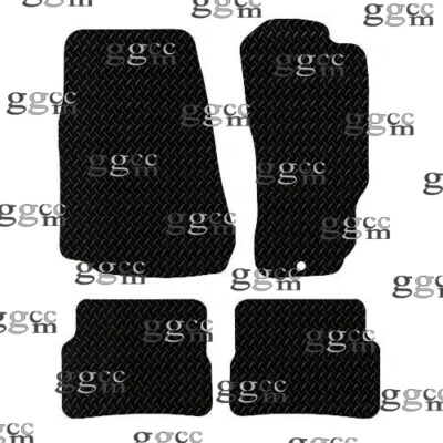 FITS MAZDA RX8 2003 TO 2012 TAILORED BLACK RUBBER CAR FLOOR MATS SET. (1 CLIP) - Image 1 of 4