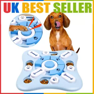Dog Interactive Puzzle IQ Toys Treat Food Puzzle Game for Dog Mental Stimulation - Picture 1 of 10