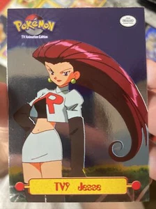 Pokemon Card TV Animation Topps TV9 Jesse Waifu Team Rocket Holo - Picture 1 of 1