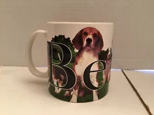 2014 Americanware 3D 18 oz Beagles Ceramic Mug-New - Picture 1 of 6