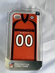 Denver Broncos Uniform Iphone 4,4s Team Logo NFL Phone Cover Hard Case - Picture 1 of 3
