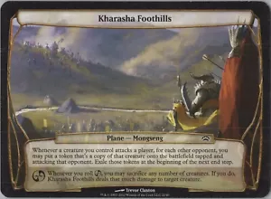 Tarjetas de reunión de Kharasha Foothills (gran tamaño) Planechase Magic the Gathering de Magic the Gathering - Imagen 1 de 2