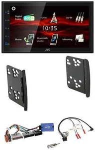 JVC USB Bluetooth Lenkrad DAB 2DIN Autoradio für Ford Focus Galaxy Mondeo - Bild 1 von 10