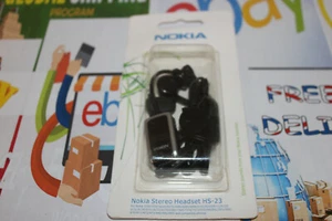 JUEGO DE AURICULARES MANOS LIBRES ESTÉREO GENUINOS NOKIA HS-23 PARA NOKIA - Imagen 1 de 5