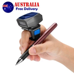 Eyoyo Wireless Bluetooth 2D Ring Barcode Scanner Wearable QR Code Scanner for PC - Picture 1 of 9