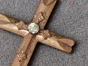 altes Kreuz antik altes Kreuz Anhänger - Picture 1 of 10
