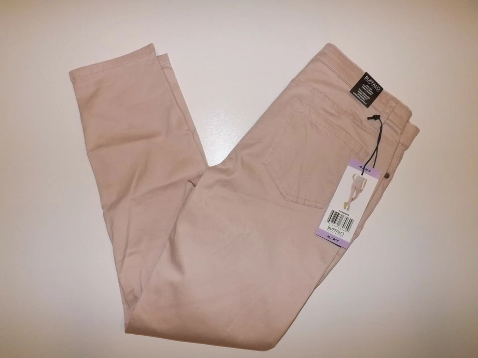 Buffalo David Bitton Women's Sz 6 Mid-rise Stretch SKINNY Ankle Grazer Pants