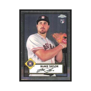 2021 Topps Chrome Blake Taylor RC Astros #124 - Picture 1 of 3