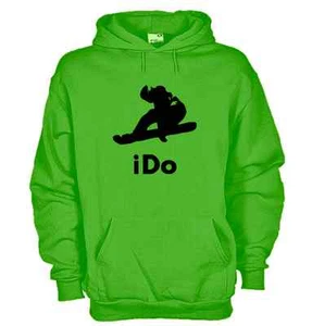 Felpa KQ26 iDo Snowboard Freestyle Inspired iPhone Felpa cappuccio - Picture 1 of 1