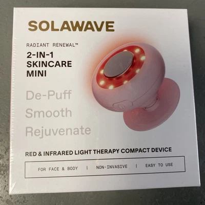 Solawave 2-In-1 Skincare Red & Infrared Light Therapy Compact Device - Image 1 of 4