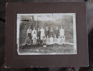 Antique Photograph, Room 2, Speers School, Speers, PA, 1912 Washington Co. - Picture 1 of 3