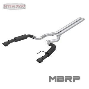 Escape trasero doble dividido MBRP S7253BLK 3" para Mustang GT S650 2024 5,0 L negro - Imagen 1 de 6