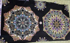 Benartex "Nuance" By Paula Nadelstern Cotton Quilting Fabric 42"x46" 04315 - Picture 1 of 6