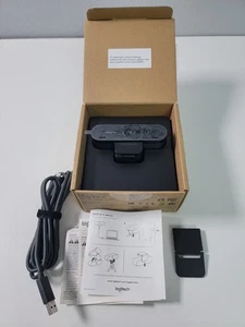 Kamera internetowa Logitech BRIO 960-001105 4K Pro – strumieniowe przesyłanie strumieniowe i wideokonferencje Ultra HD - Zdjęcie 1 z 1