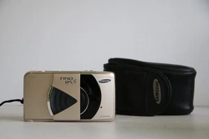 Samsung Fino 115S 35mm Film Point And Shoot Camera Silver Tested - Bild 1 von 9