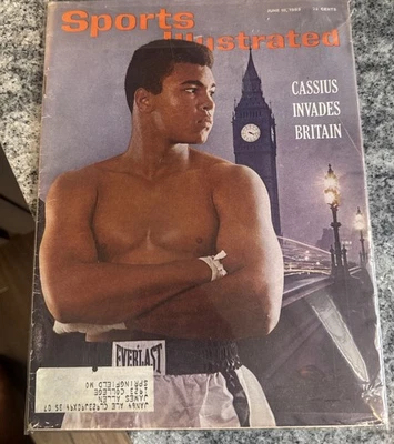 Sports Illustrated Magazine - 6/10/1963 - Cassius Clay Debut Cover Muhammad Ali - Image 1 of 4