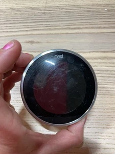 Nest Thermostat Stainless Steel - Picture 1 of 6